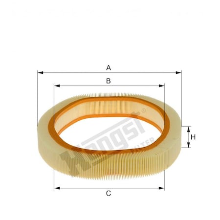 Hengst AIR FILTER E81L